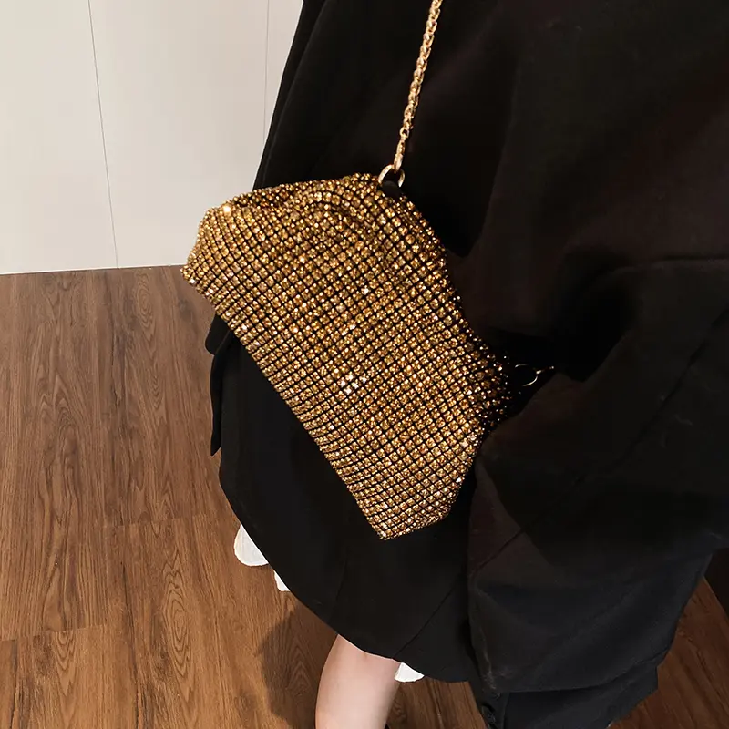 LEFTSIDE Small Crossbody Bag for Women 2025 High Quality Gold Luxury Brand Party Shoulder Bag Designer Chain Handbags And Purses