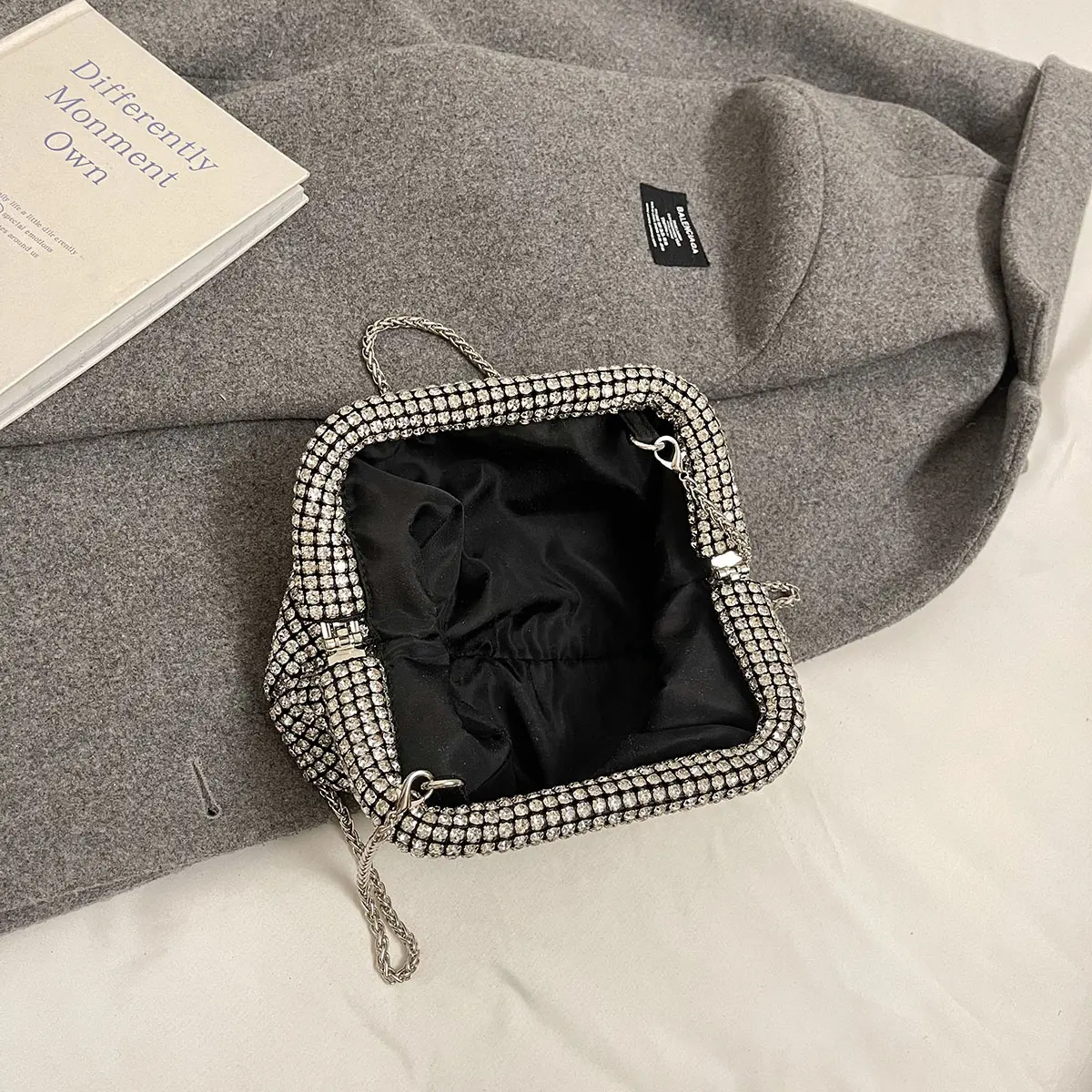 LEFTSIDE Small Crossbody Bag for Women 2025 High Quality Gold Luxury Brand Party Shoulder Bag Designer Chain Handbags And Purses