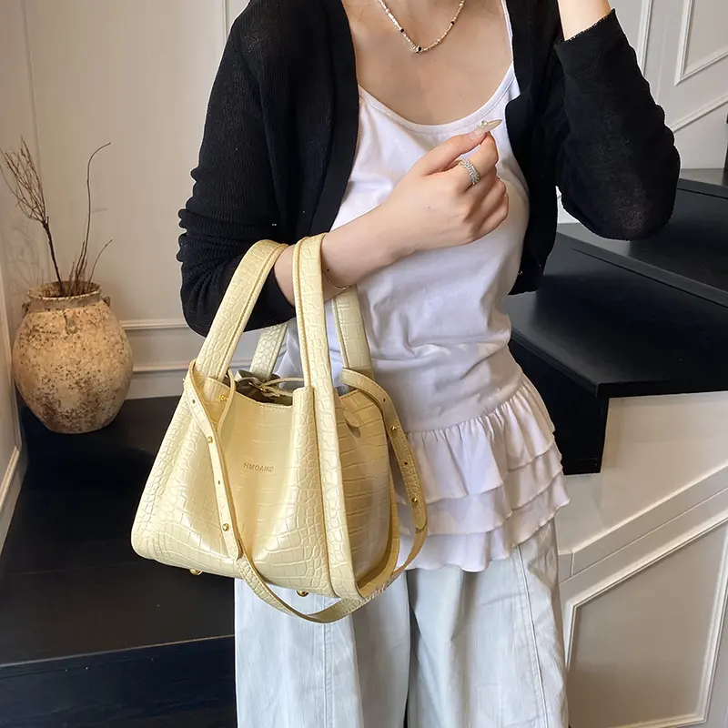LEFTSIDE Cute Small Stone Pattern Crossbody Bags for Women 2025 New Trend Retro Fashion Shoulder Bag Ladies Handbags and Purses