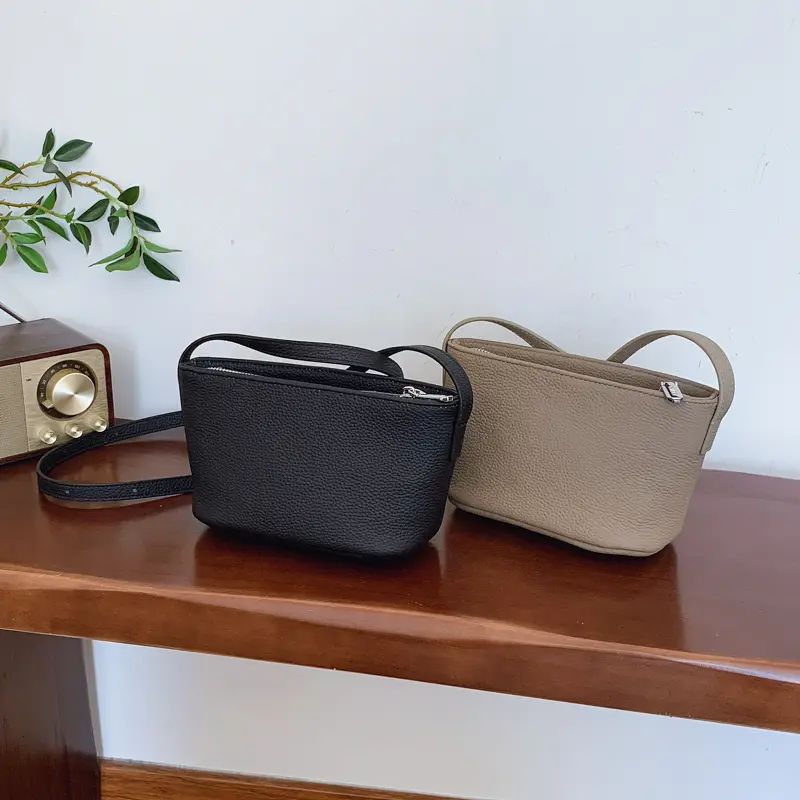 LEFTSIDE Vintage Mini Genuine Leather Crossbody Bags for Women 2025 Luxury Brand Design Trendy High Quality Handbags and Purses