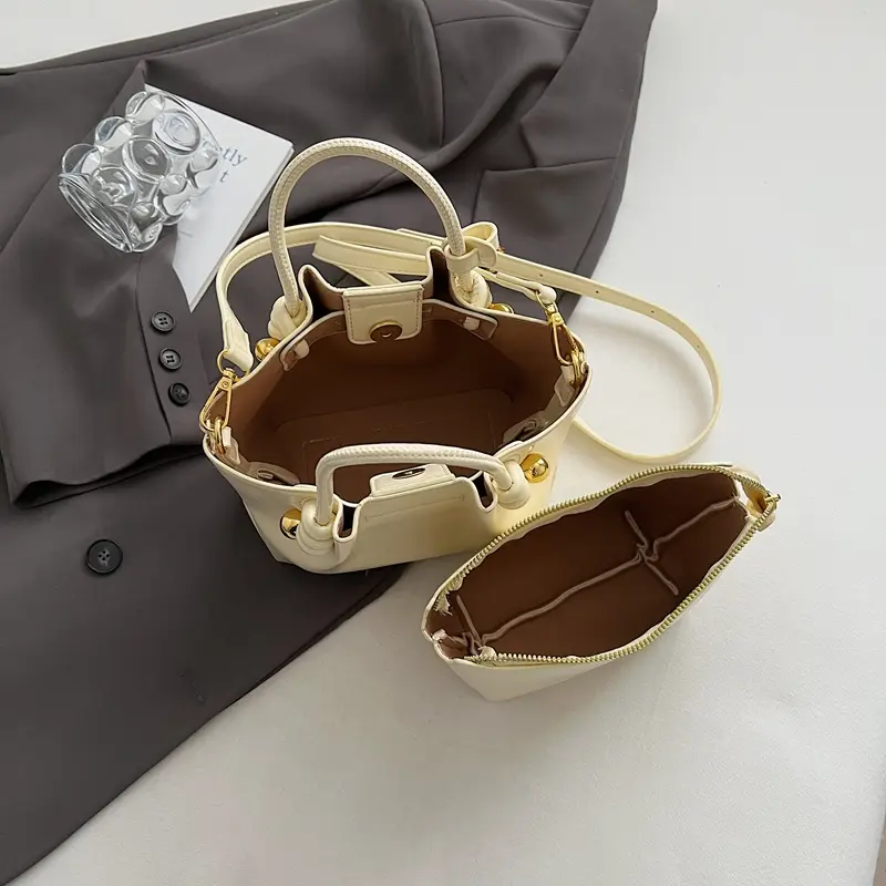 LEFTSIDE PU Leather Small Crossbody Bags Lady Shoulder Bag for Women 2025 New Trend Short Handle Tote Handbags and Purses