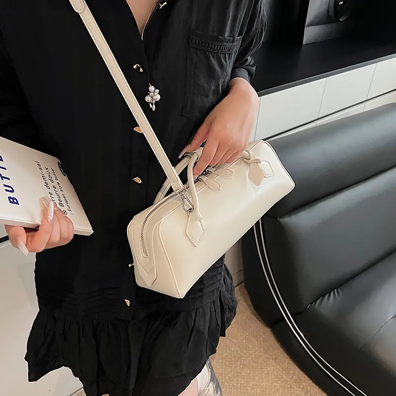 LEFTSIDE Small Short Handle Shoulder Bags for Women 2025 New in Trend Females PU Leather Handbags And Purses Crossbody Bag