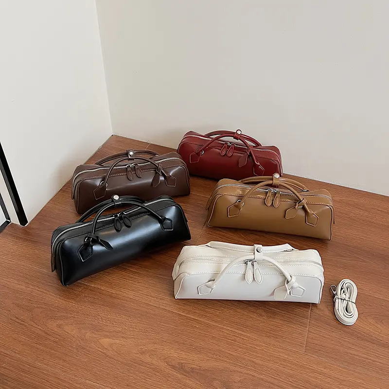 LEFTSIDE Small Short Handle Shoulder Bags for Women 2025 New in Trend Females PU Leather Handbags And Purses Crossbody Bag