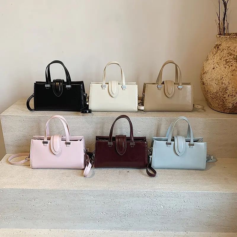 LEFTSIDE PU Leather Small Crossbody Bags Lady Shoulder Bag for Women 2025 New Trend Fashion Short Handle Handbags and Purses