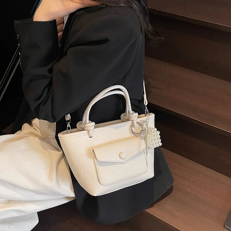 LEFTSIDE PU Leather Small Crossbody Bags Lady Shoulder Bag for Women 2025 Fashion Simple Short Handle Retro Handbags and Purses