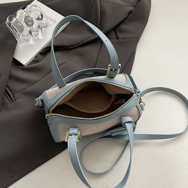 LEFTSIDE PU Leather Crossbody Bags for Women 2025 Fashion Mini Short Handle Shoulder Bags Females Bucket Handbags and Purses