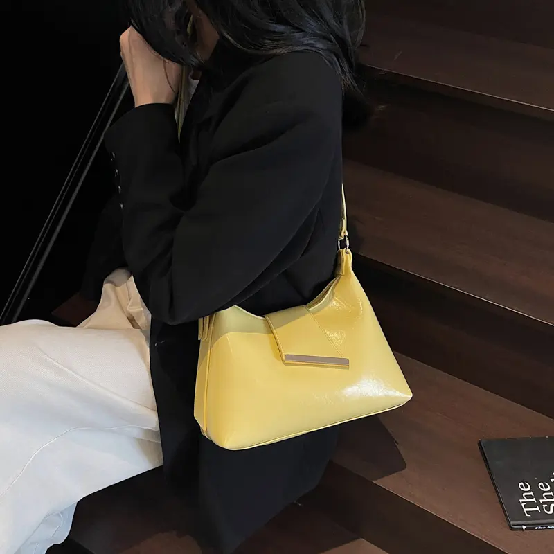 LEFTSIDE 2025 Summer Small PU Leather New Shoulder Bag Women Korean Fashion Solid Color Handbags and Purses Lady Crossbody Bag