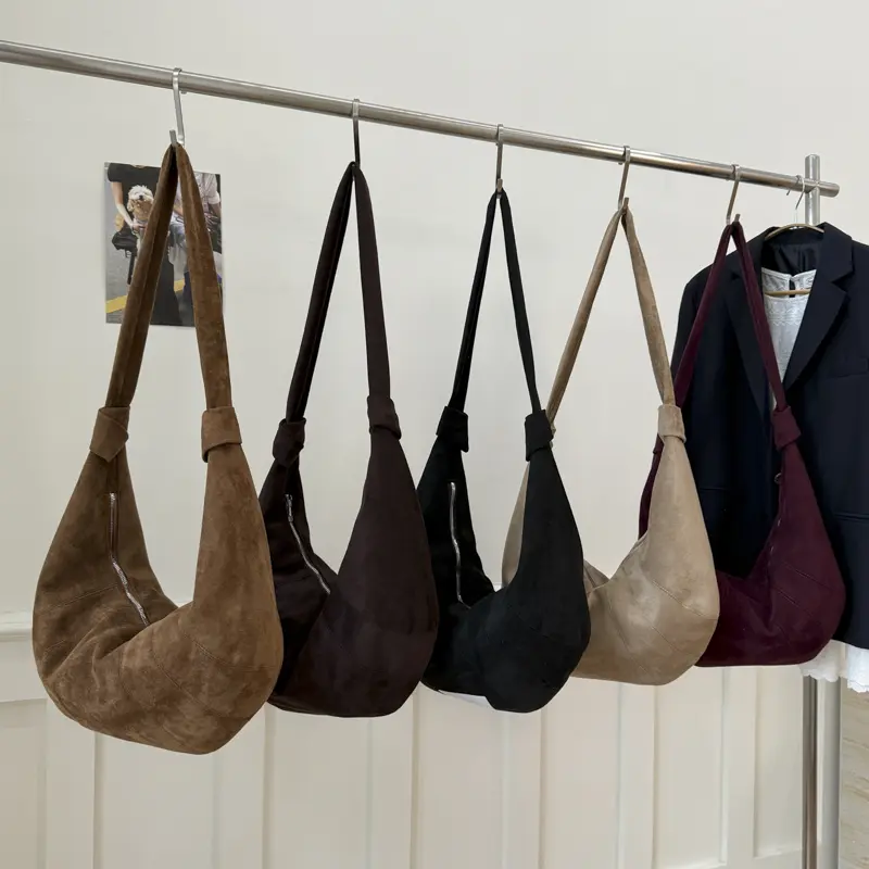 LEFTSIDE Women PU Leather Shoulder Bag 2025 Winter Retro Soft Hobo Crossbody Bag Luxury Designer Trend Brand Handbags and Purses