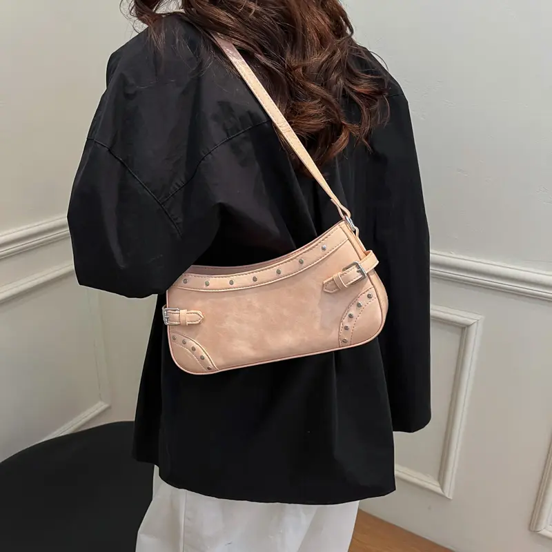 LEFTSIDE Small Shoulder Bags for Women 2025 Korean Fashion New Trend Females PU Leather Crossbody Bag Y2K Handbags and Purses