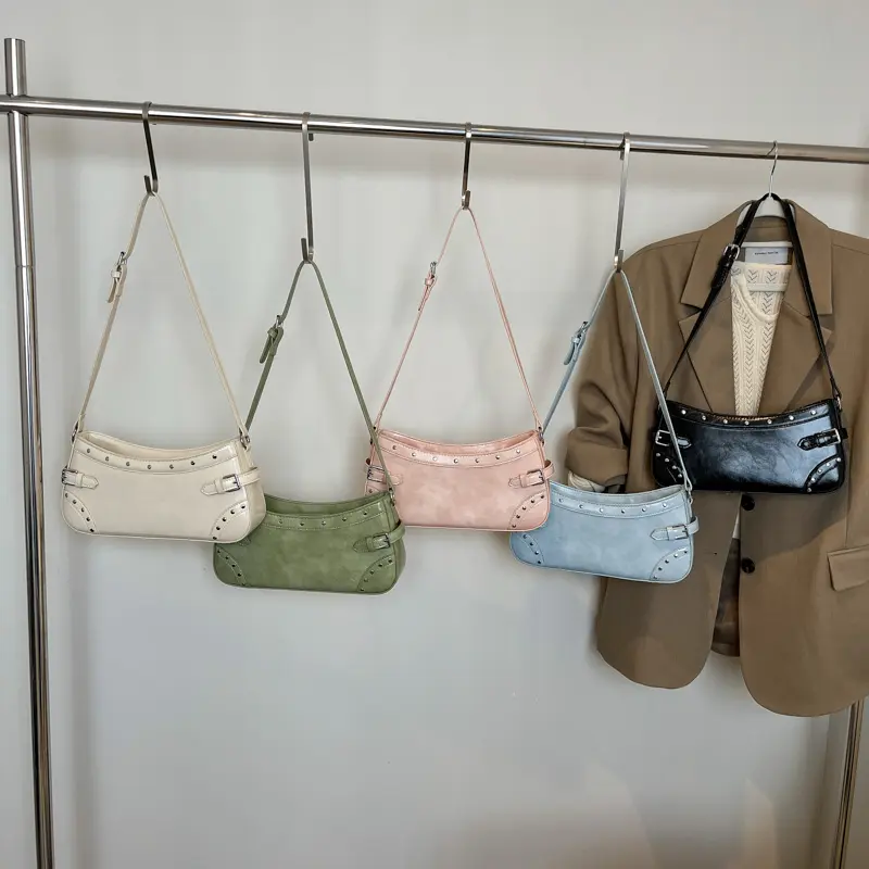 LEFTSIDE Small Shoulder Bags for Women 2025 Korean Fashion New Trend Females PU Leather Crossbody Bag Y2K Handbags and Purses