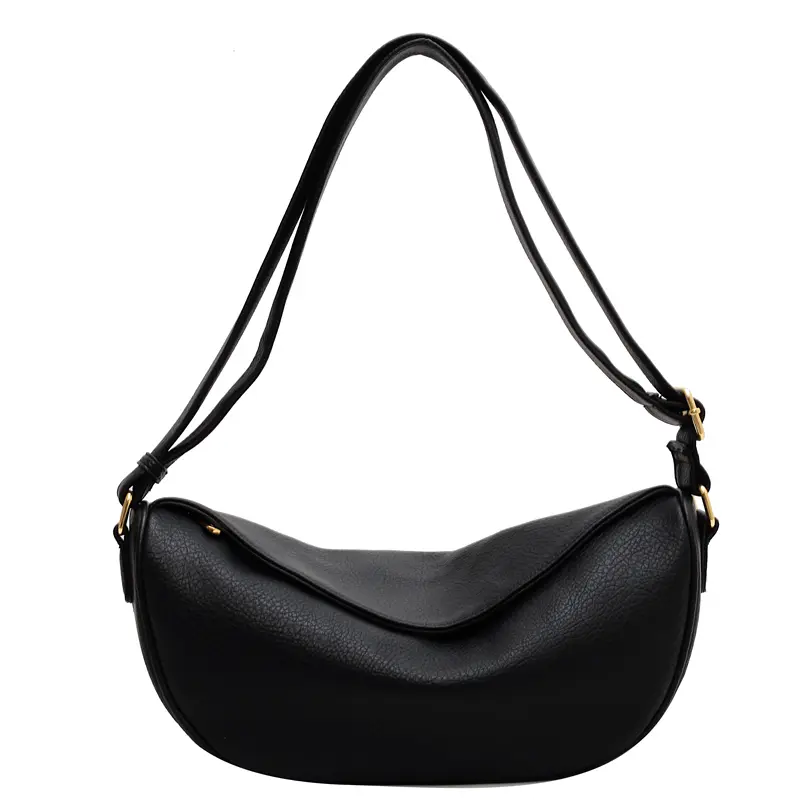 LEFTSIDE Large Crossbody Bags for Women 2025 Winter High Capacity Handbags Solid Soft Shoulder Bags Females Travel Hobos Bag
