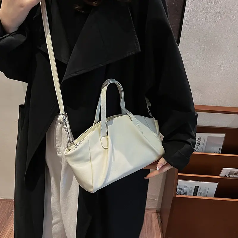 LEFTSIDE Small PU Leather Crossbody Bags Lady Shoulder Bag for Women 2024 Winter New Korean Fashion Y2K Short Handle Handbags