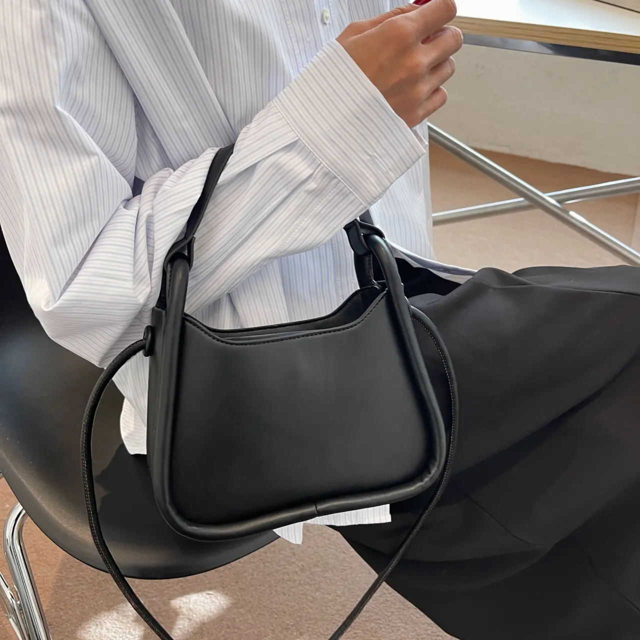 LEFTSIDE Small Top Handle Crossbody Bag for Women 2025 Trend Purses Handbag PU Leather Shoulder Bags Tote Official Store