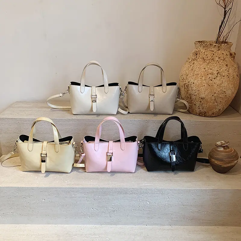 LEFTSIDE Women PU Leather Shoulder Bag 2025 New Trend Fashion Y2K Simple Short Handle Underarm Crossbody Bag Female Y2k Handbag