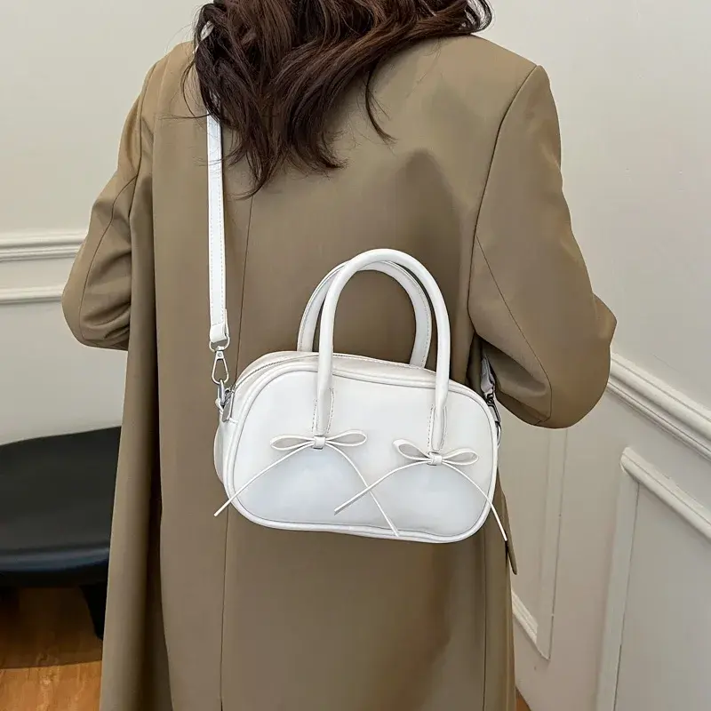 LEFTSIDE Silver Design Small PU Leather Shoulder Bags for Women 2025 Y2K Luxury Trend Crossbody Bag Female Handbags and Purses