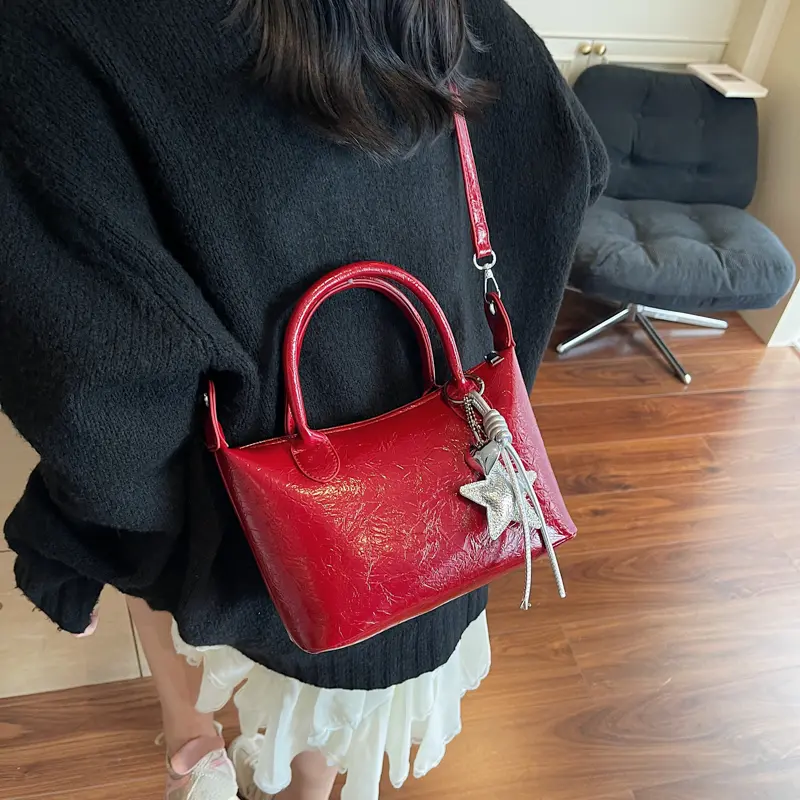 LEFTSIDE Retro Small Silver Underarm Bag 2025 New Trendy Luxury Shoulder Bag Fashion Short Handle Crossbody Bag Females Handbags