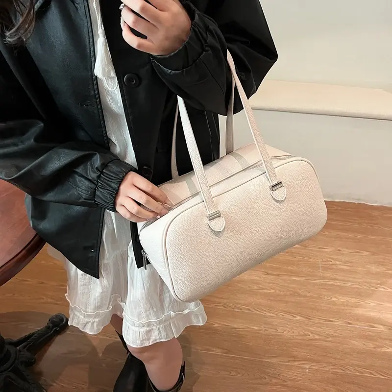 LEFTSIDE Fashion Retro Women Pillow Handbags and Purses 2025 Spring Luxury Leather Tote Bags Trend Females Shoulder Bags