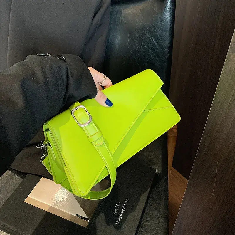 LEFTSIDE Small PU Leather Flap Shoulder Bag for Women 2024 Winter New Trend Y2K Handbags and Purses Females Crossbody Bags