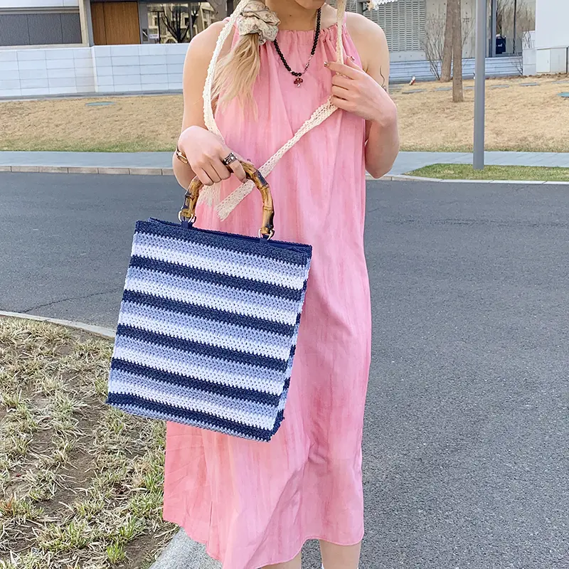LEFTSIDE Weave Small Short Handle Straw Shoulder Bags for Women 2025 Summer New Tote Bag Females Beach Bags Handbags and Purses