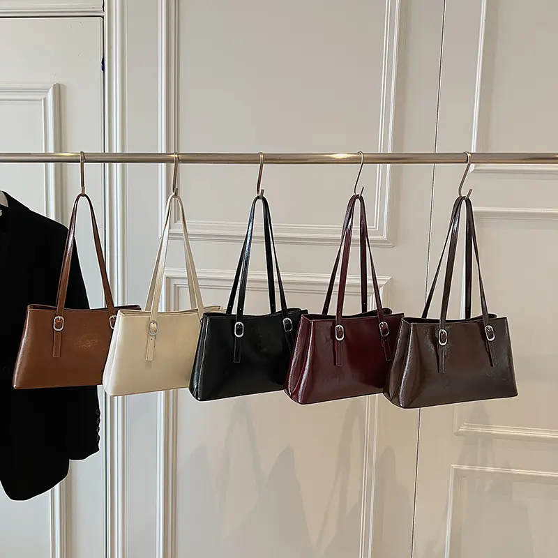 LEFTSIDE Retro Small Shoulder Bags for Women PU Leather Tote Bag 2025 Summer New Designer Cute Square  Handbags and Purses