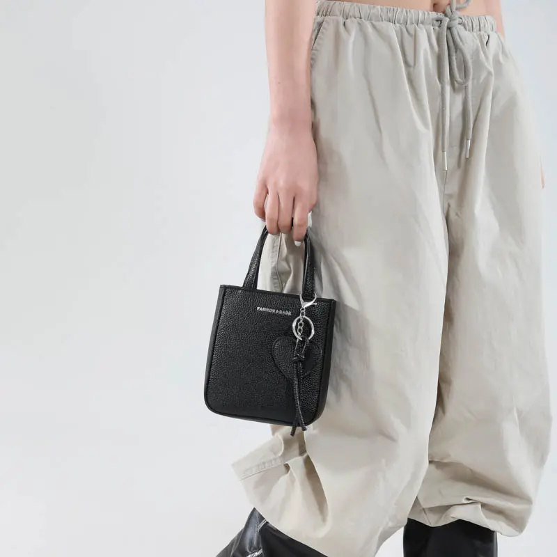 LEFTSIDE Mini PU Leather Shoulder Bags for Phone Women 2025 New in Crossbody Bag Females Casual Simple Handbags and Purses