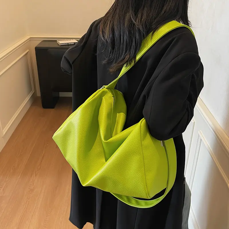 LEFTSIDE Fashion Retro Women Pillow Handbags and Purses 2025 Luxury Brand Leather Tote Bags Trend Females Shoulder Bags
