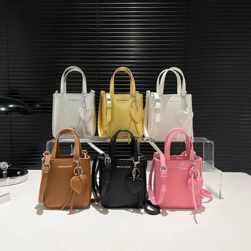 LEFTSIDE Mini PU Leather Shoulder Bags for Phone Women 2025 New in Crossbody Bag Females Casual Simple Handbags and Purses