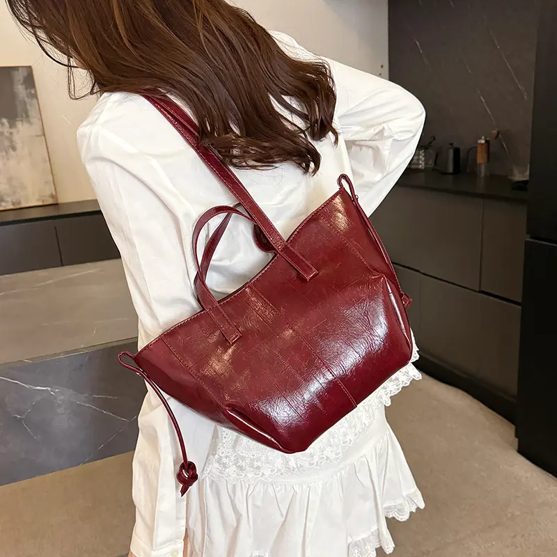 LEFTSIDE PU Leather Shoulder Bags for Women 2025 Luxury Designer New Crossbody Tote Bag Females Fashion Handbags and Purses