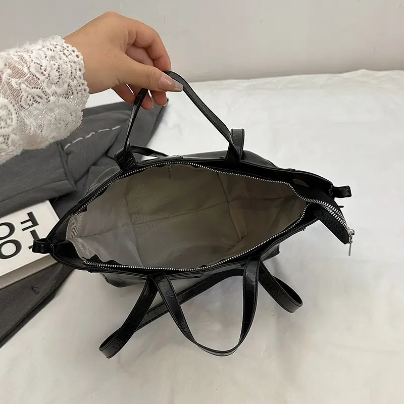 LEFTSIDE PU Leather Shoulder Bags for Women 2025 Luxury Designer New Crossbody Tote Bag Females Fashion Handbags and Purses