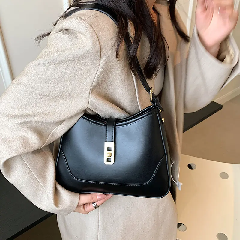 LEFTSIDE Saddle Shoulder Side Bags 2025 Winter Designer Trend Crossbody  Bag Small Leather Fashion Handbags and Purses
