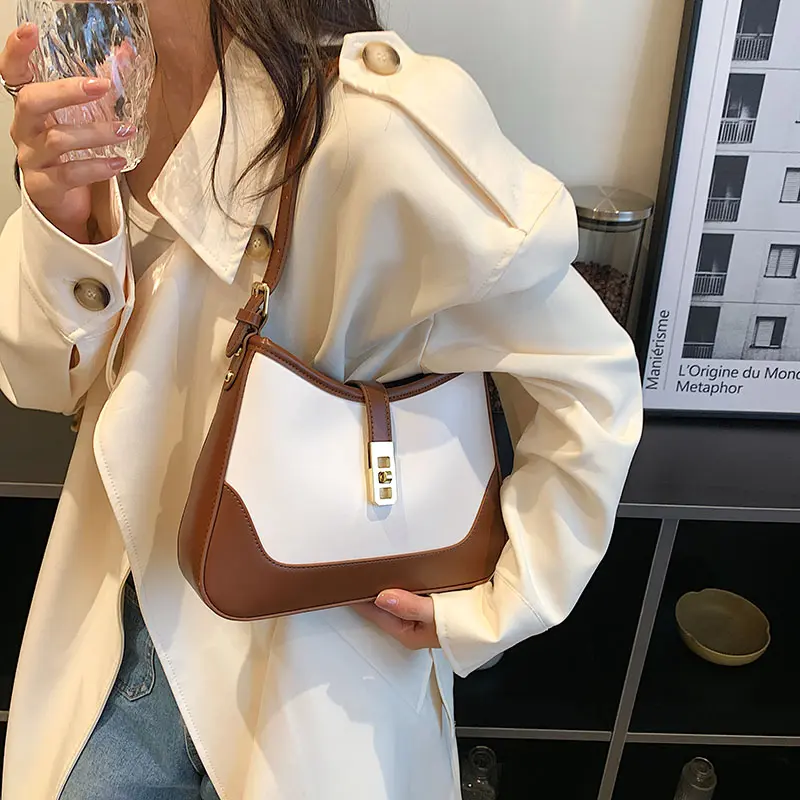 LEFTSIDE Saddle Shoulder Side Bags 2025 Winter Designer Trend Crossbody  Bag Small Leather Fashion Handbags and Purses