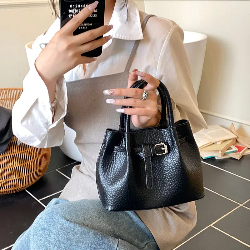 LEFTSIDE Small Crossbody Bags for Women PU Leather Shoulder Bag 2025 Luxury Designer Trendy New Short Handle Purses and Handbags