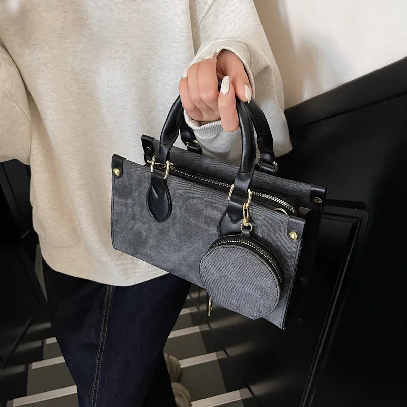 LEFTSIDE Small Retro PU Leather Shoulder Bags for Women Crossbody Bag 2025 Winter Luxury Designer New Purses and Handbags