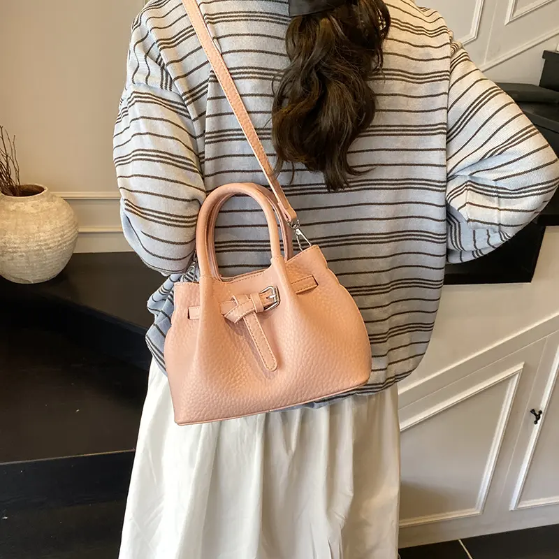LEFTSIDE Small Crossbody Bags for Women PU Leather Shoulder Bag 2025 Luxury Designer Trendy New Short Handle Purses and Handbags