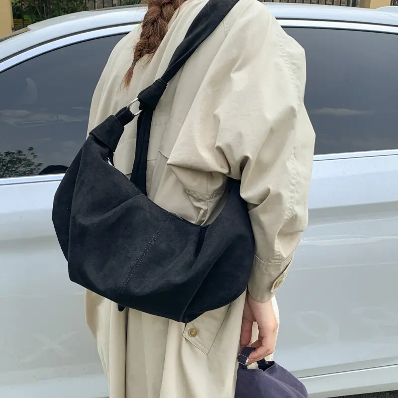LEFTSIDE Women PU Leather Crossbody Bag 2025 Winter Retro Trend Female Shoulder Bag Luxury Designer Handbags and Purses