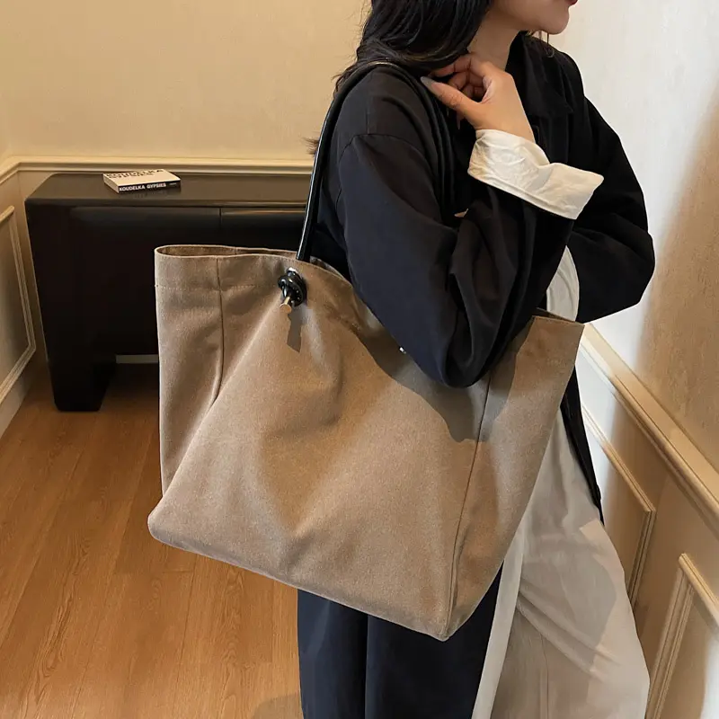 LEFTSIDE High capacity PU Leather Shoulder Bags for Women 2025 Luxury Designer Brand Trend Tote Bag Females Handbags and Purses