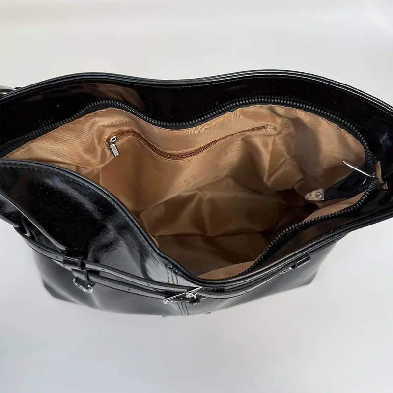 LEFTSIDE PU Leather Shoulder Bags for Women 2025 Luxury Designer Tote Bag Females Underarm Bag Fashion Handbags and Purses