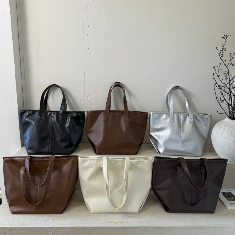 LEFTSIDE PU Leather Shoulder Bags for Women 2025 Luxury Designer Tote Bag Females Fashion Underarm Bags Handbags and Purses