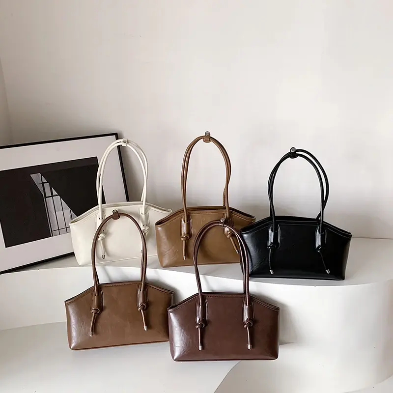 LEFTSIDE PU Leather Tote Bags For Women 2025 Winter New Trend Korean Fashion Female Shoulder Bag Lady Handbags And Purses