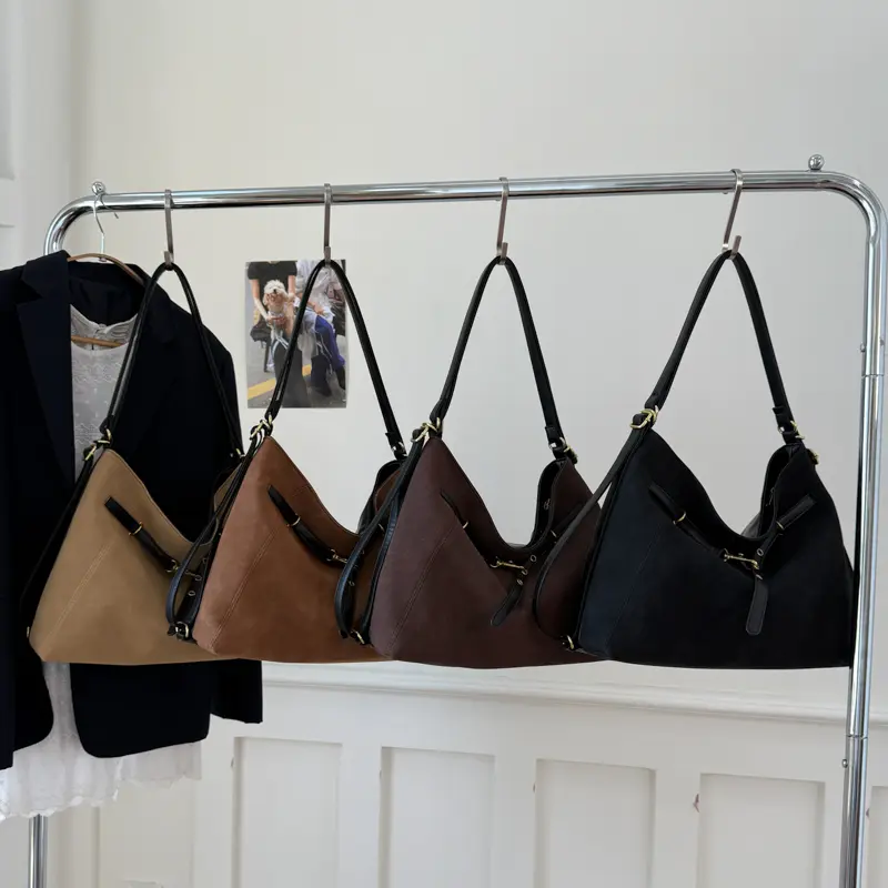 LEFTSIDE Women PU Leather Shoulder Bag 2025 Winter Fashion Retro Underarm Tote Bag Luxury Brand Designer Handbags and Purses