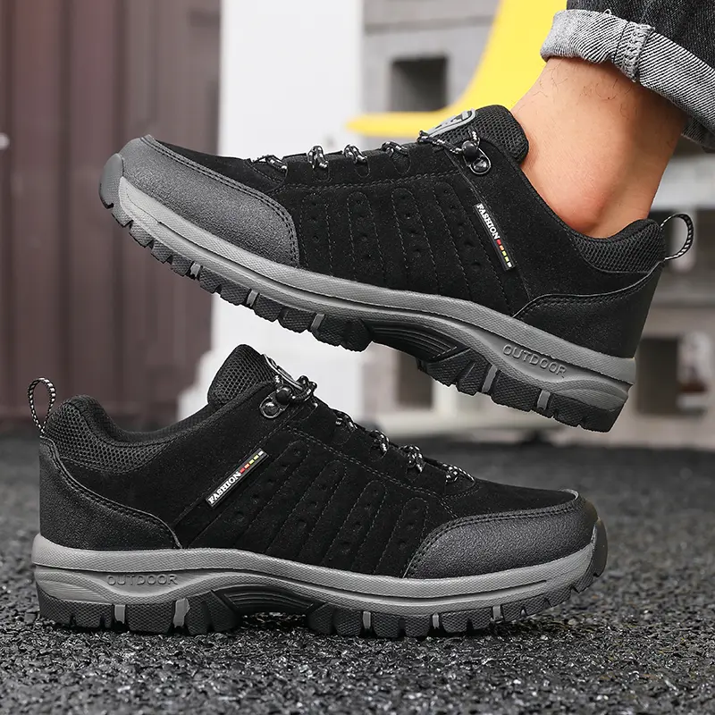 Hiking Shoe Outdoor Retro Waterproof Tactical Platform Men's Sneakers Spring Autumn New Anti Slip Mountaineering Camping Shoes