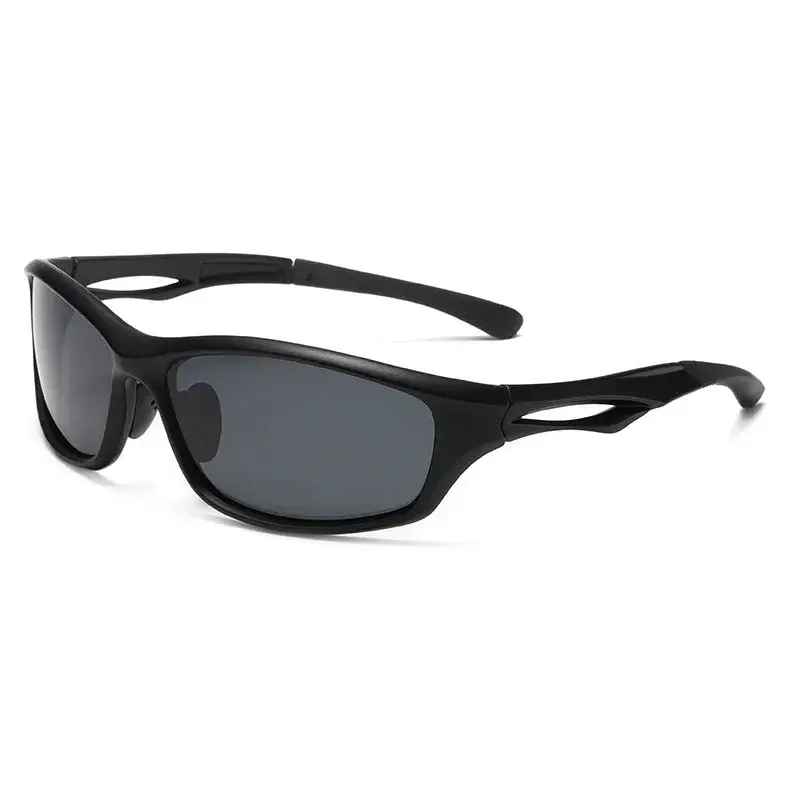 New Polarized Fishing Sunglasses Men's Driving Shades Male Sunglass Vintage Travel Eyeware Round Frame Sunglasses Cycling Mirror