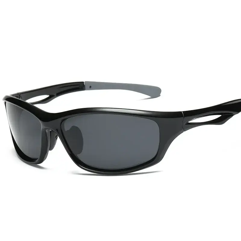 New Polarized Fishing Sunglasses Men's Driving Shades Male Sunglass Vintage Travel Eyeware Round Frame Sunglasses Cycling Mirror