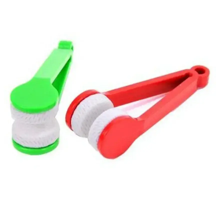 10pcs Portable Multifunctional Glasses Cleaning Rub Eyeglass Sunglasses Spectacles Microfiber Cleaning Brushes Wiping Tools