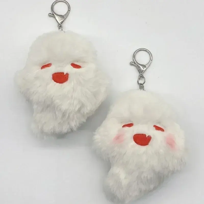 Halloween Ghost Doll Anime Fashion Key Chains Ghost Kawaii Plush Stuffed Cartoon Decoration Keychain Bag Pendant Friends Gift