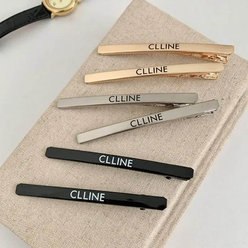 High End Temperament Clip Side High Temperament  Bangs Hair Clip Women's Summer Edge Clip Bb Clips 헤어핀  Hairpin
