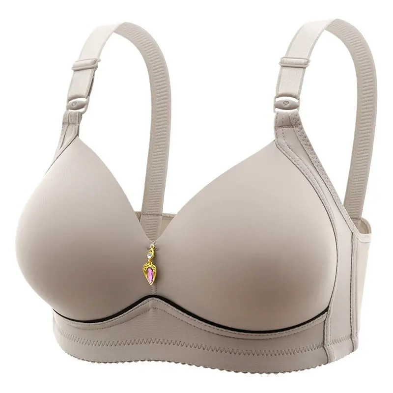 B C Cup New Sexy Large Size No Steel Ring Comfortable Lingerie Push Up Breathable Women's Underwear Thin Cup Lenceria Femenina