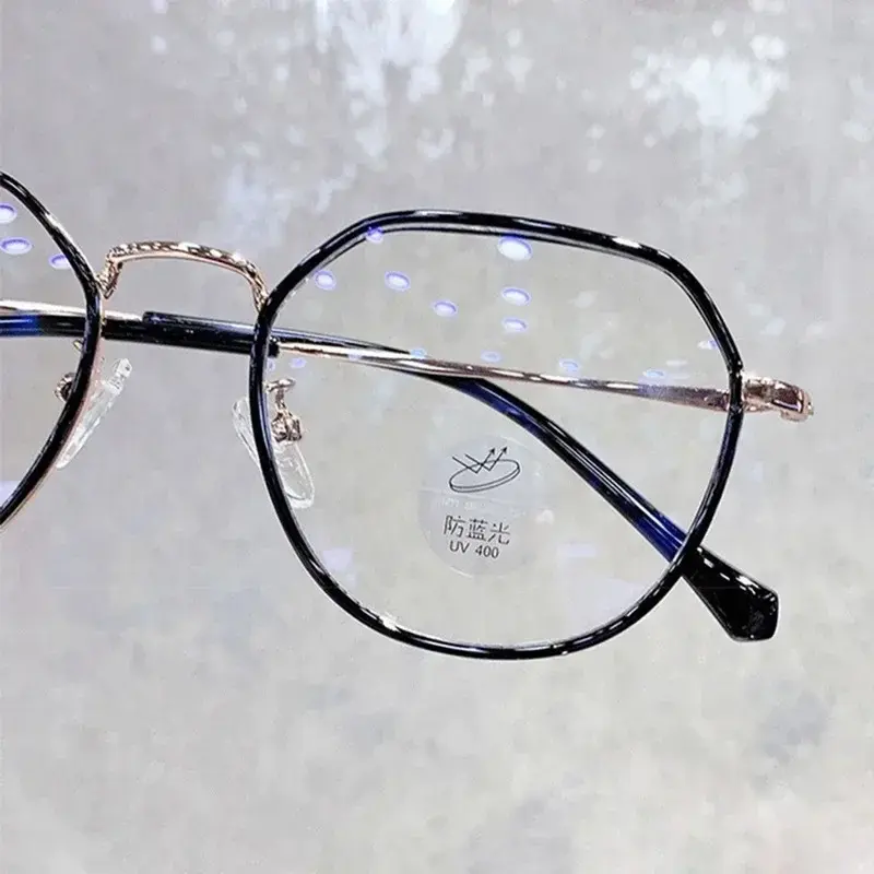 Myopia Glasse Women with Minus Degree Round Nearsighted Eyewear Finished Diopter Очки Для Зрения