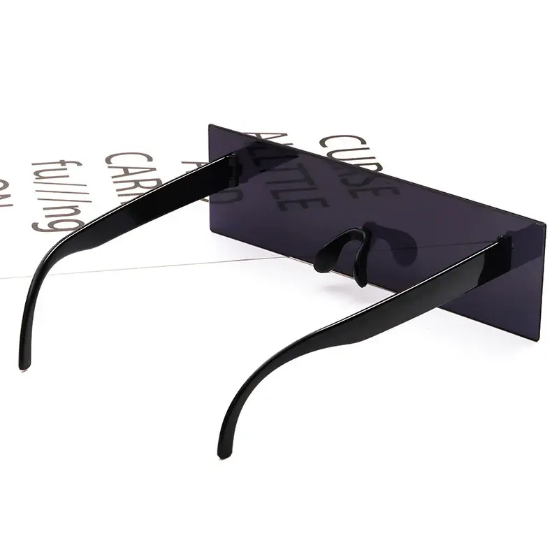 1Pc New Fancy Glasses Photobooth Props Censorship Black Eye Covered Bar Internet Sunglasses for Costume Xmas Party Cosplay