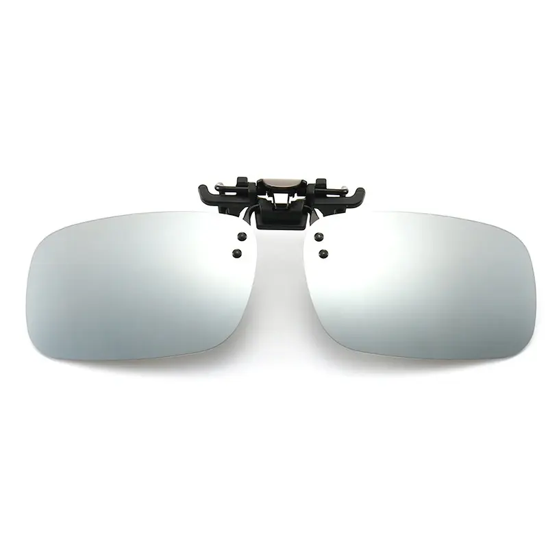 Polarized Clip Sunglasses Polarizing Clip Myopia Glasses Clip Driver Fishing Night Vision Myopia Clipon Sun Shading Eyeglasses
